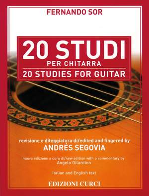 Fernando Sor: 20 Studies for guitar