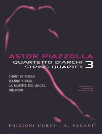 Astor Piazzolla for String Quartet Volume 3