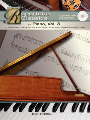 Repertoire Classics for Piano Vol. 3