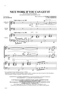 George Gershwin: Nice Work If You Can Get It