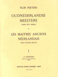 Flor Peeters: Maitres anciens Néerland Vol.1