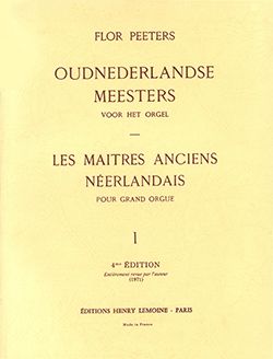 Flor Peeters: Maitres anciens Néerland Vol.1