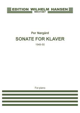 Per Nørgård: Sonate For Klaver