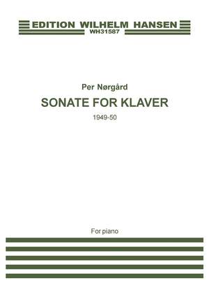 Per Nørgård: Sonate For Klaver