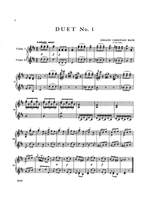 Johann Christian Bach: Six Duets, Volume I Product Image
