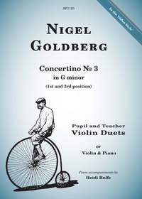 Goldberg: Concertino No 3 in G minor 'in the olden style'