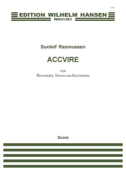 Sunleif Rasmussen: Accvire