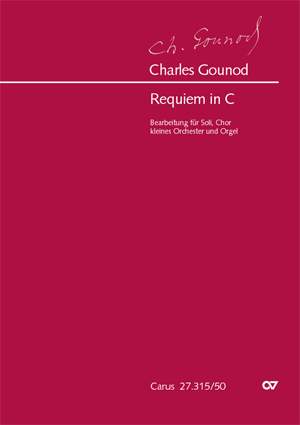 Gounod: Requiem in C major arranged for Chamber Orchestra