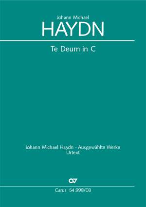 Johann Michael Haydn: Te Deum in C