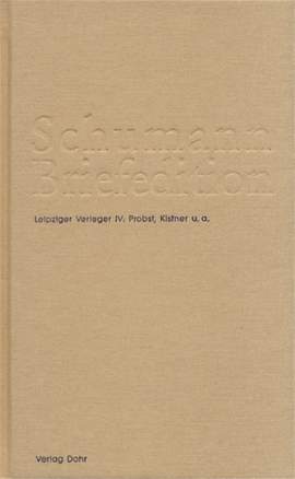 Schumann Briefedition