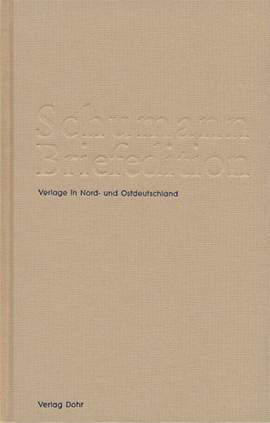 Schumann Briefedition