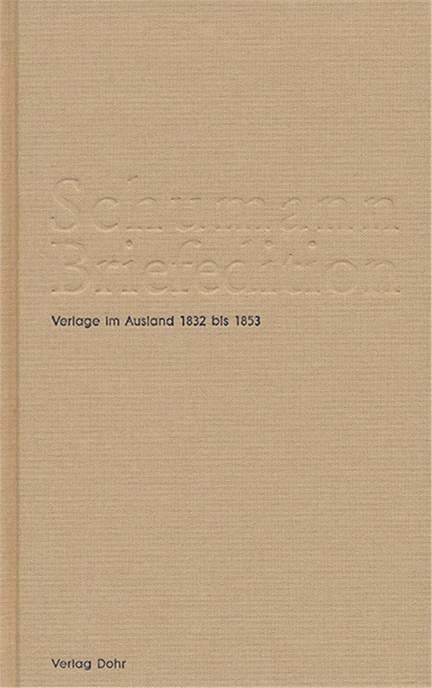Schumann Briefedition