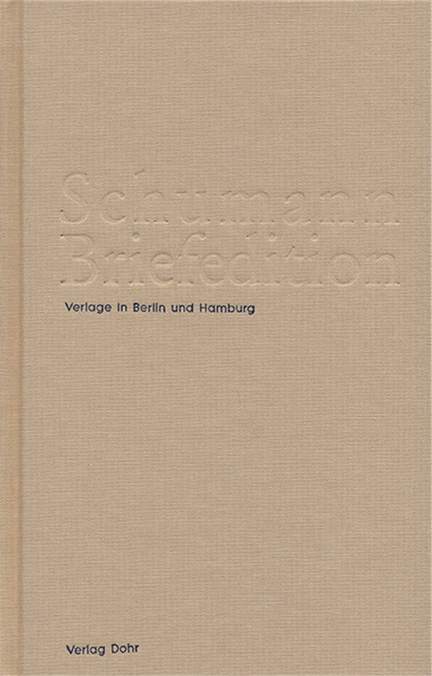 Schumann Briefedition
