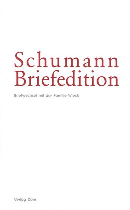 Schumann Briefedition