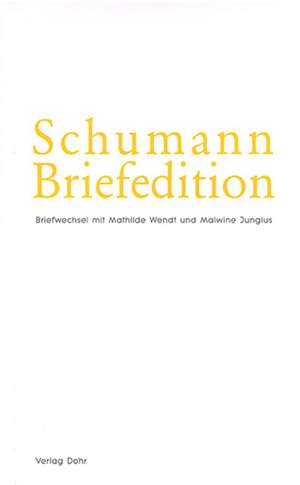 Schumann Briefedition