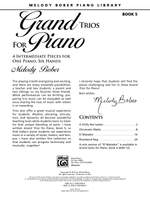 Melody Bober: Grand Trios for Piano, Book 5 Product Image