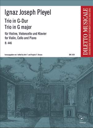 Ignace Pleyel: Trio in G-Dur, B. 446