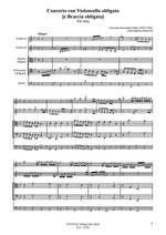 Platti, G B: Concerto con Violoncello obligato WD666a Product Image