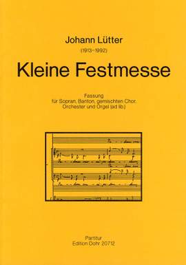 Luetter, J: Little Festive Mass