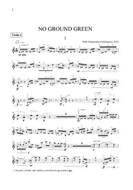Pelle Gudmundsen-Holmgreen: No Ground Green