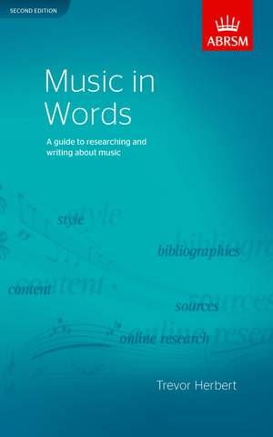 Trevor Herbert: Music in Words, Second Edition