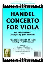 Handel: Concerto For Viola  (transcribed by John Barbirolli)