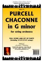 Purcell: Chaconne In G Minor