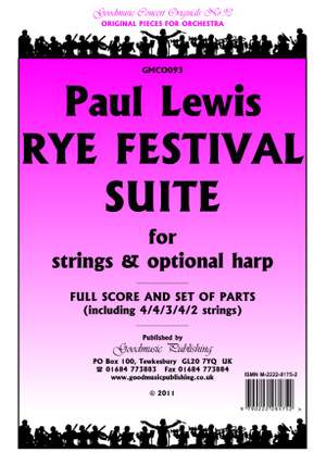 Paul Lewis: Rye Festival Suite