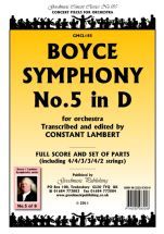 William Boyce: Symphony No.5 in D