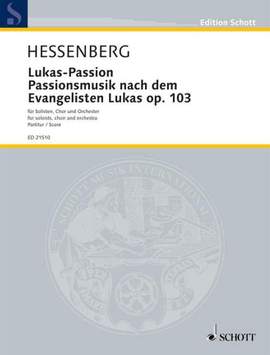 Hessenberg, K: Lukas-Passion op. 103