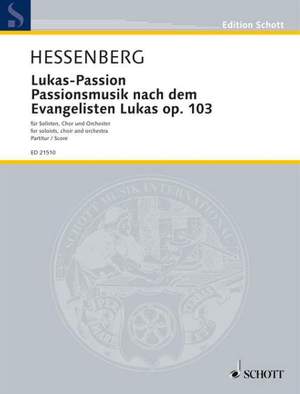 Hessenberg, K: Lukas-Passion op. 103