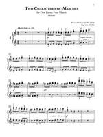 Franz Schubert: Two Characteristic Marches, Op. 121, D. 886 Product Image
