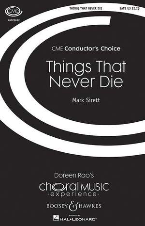 Sirett, M: Things That Never Die