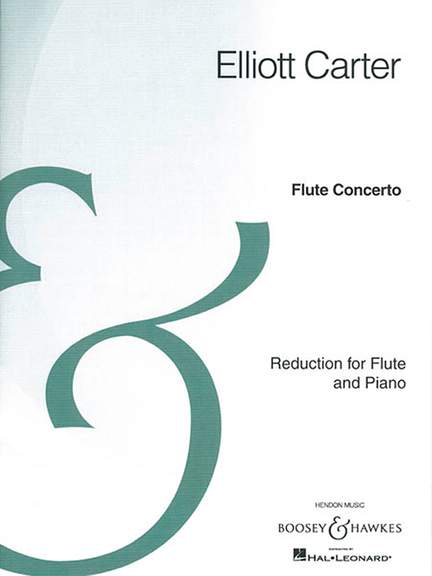Carter, E: Flute Concerto