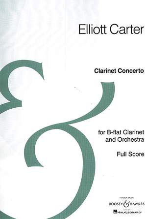 Carter, E: Clarinet Concerto