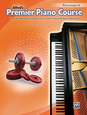 Premier Piano Course: Technique Book 4
