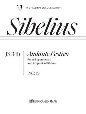 Sibelius, J: Andante Festivo JS 34b