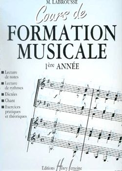 Marguerite Labrousse: Cours de formation musicale Vol.1