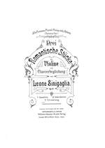 Leone Sinigaglia: 3 Romantic Pieces Op. 13 Product Image