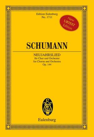 Schumann, R: Neujahrslied op. 144