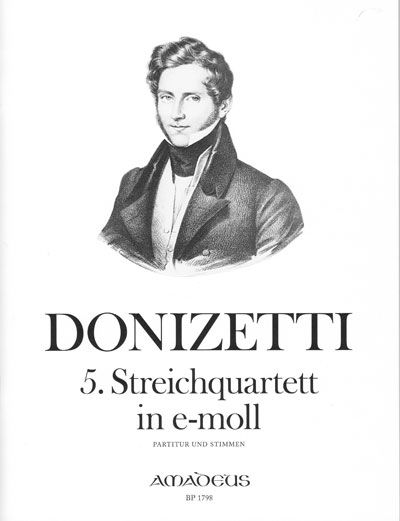 Donizetti, G: 5. String quartet E minor