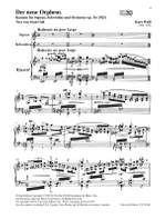 Weill Kurt: Der neue Orpheus (The New Orpheus) op. 16 Product Image