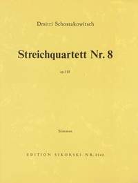 Shostakovich: String Quartet no. 8 op. 110