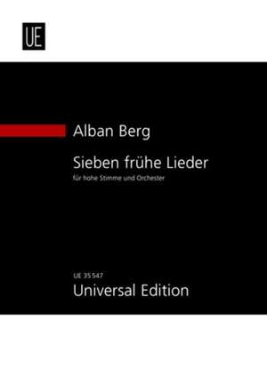 Berg, A: Seven Early Songs