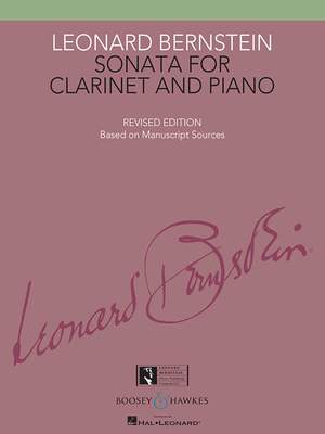 Bernstein, L: Sonata for Clarinet and Piano