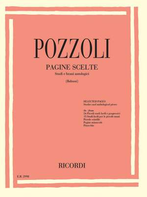 Ettore Pozzoli: Pagine Scelte