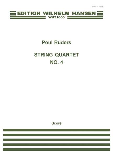 Poul Ruders: String Quartet No.4