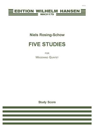 Niels Rosing-Schow: Five Studies