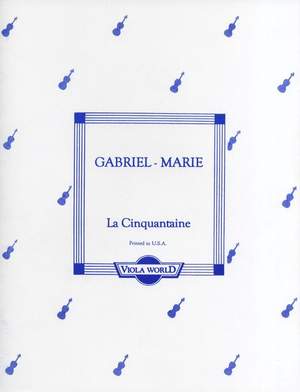 Jean Gabriel-Marie: La Cinquantaine
