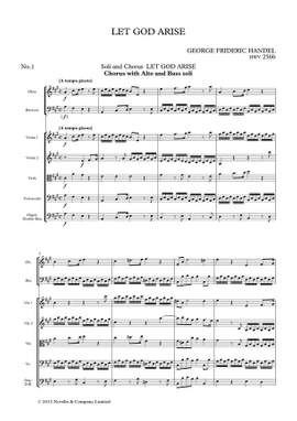 Georg Friedrich Händel: Let God Arise HWV256b (Chapel Royal Version)